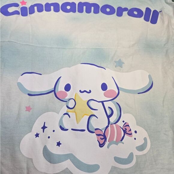SANRIO x Japan LA Cinnamoroll Spirit Jersey tie dye oversized unisex shirt‎ XXL - Picture 5 of 11